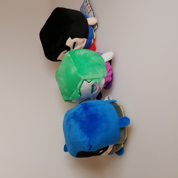 Bundle of 3 Kawaii Cubes plushies ( Batman, Joker, Superman) - Picture 3 of 9